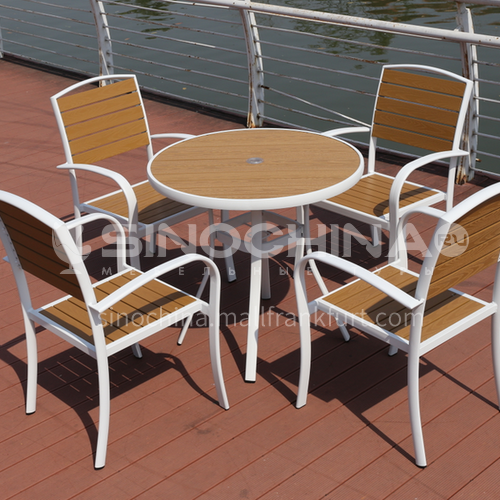 MSSM-PS033,34 Outdoor table and chair courtyard terrace villa high-grade white